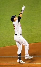 10-8. El novato Chavis pega un grand slam y lidera la victoria de los Medias Rojas 10-8. El novato Chavis pega un grand slam y lidera la victoria de los Medias Rojas