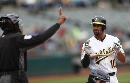 5-3. Semien jonronea contra los líderes Mellizos 5-3. Semien jonronea contra los líderes Mellizos