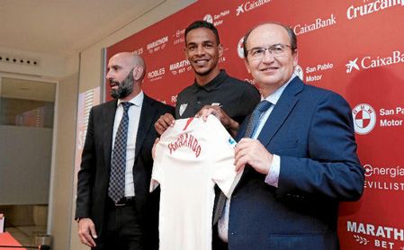 Monchi, convencido para saltarse su regla Monchi, convencido para saltarse su regla