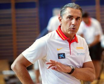 España inicia su preparación para el Mundial en Pamplona ante Lituania España inicia su preparación para el Mundial en Pamplona ante Lituania