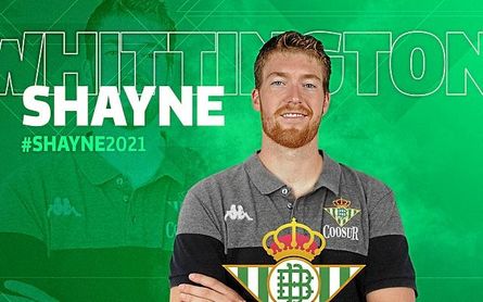 Whittington llega al Real Betis. Whittington llega al Real Betis.