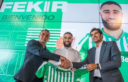 Fekir espera hacer una gran temporada y que el Betis vuelta a Europa Fekir espera hacer una gran temporada y que el Betis vuelta a Europa