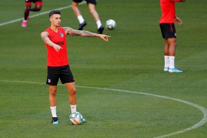 Simeone: "No estoy preocupado con cargarle la mochila a Joao Félix" Simeone: "No estoy preocupado con cargarle la mochila a Joao Félix"