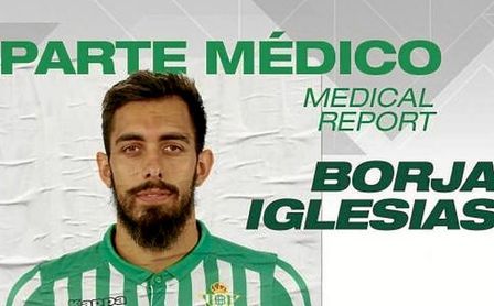 Borja Iglesias no sufre lesión ósea Borja Iglesias no sufre lesión ósea