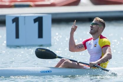 El K4 se pone al frente del sueño olímpico del piragüismo español El K4 se pone al frente del sueño olímpico del piragüismo español