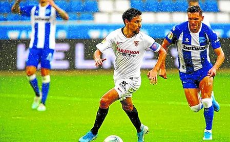 Navas se mostró muy profundo por la derecha. Navas se mostró muy profundo por la derecha.