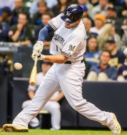 3-1. Moustakas y Cain castigan con jonrones a los Padres y guían el ataque de los Cerveceros 3-1. Moustakas y Cain castigan con jonrones a los Padres y guían el ataque de los Cerveceros
