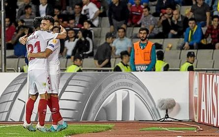 Qarabag 0-3 Sevilla FC: Clínic en Asuntos Exteriores Qarabag 0-3 Sevilla FC: Clínic en Asuntos Exteriores