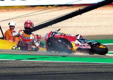 Márquez lidera con autoridad, las Yamaha se perfilan como sus rivales Márquez lidera con autoridad, las Yamaha se perfilan como sus rivales