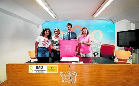 El delegado de Transición Ecológica y Deportes, David Guevara, presidió la puesta de gala. El delegado de Transición Ecológica y Deportes, David Guevara, presidió la puesta de gala.