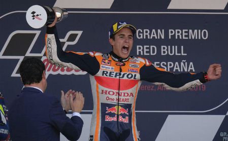 Márquez echa la bronca al director médico Márquez echa la bronca al director médico