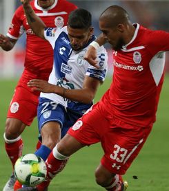 El argentino Maidana rescata empate de Toluca ante el Puebla El argentino Maidana rescata empate de Toluca ante el Puebla