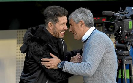 Simeone no se olvida de Quique Setién Simeone no se olvida de Quique Setién