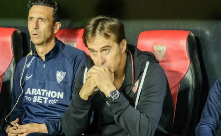 Lopetegui: "En la segunda parte nuestros merecimientos han hecho justicia" Lopetegui: "En la segunda parte nuestros merecimientos han hecho justicia"