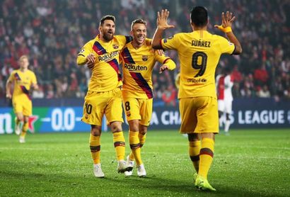 1-2. Victoria y liderato azulgrana con muchas dudas 1-2. Victoria y liderato azulgrana con muchas dudas