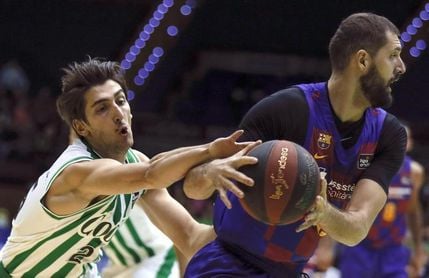 95-100. El Barcelona vence un colosal duelo de triples con el Coosur Betis 95-100. El Barcelona vence un colosal duelo de triples con el Coosur Betis