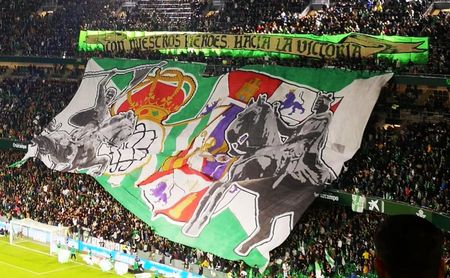 El tifo de Gol Sur en El Gran Derbi El tifo de Gol Sur en El Gran Derbi