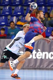 44-35: El Barça vence al Aalborg danés tras un choque espectacular 44-35: El Barça vence al Aalborg danés tras un choque espectacular