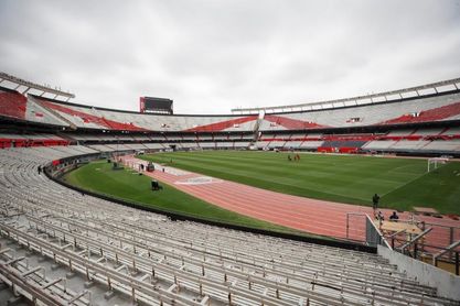 Desalojan el Monumental durante una hora por una amenaza de bomba Desalojan el Monumental durante una hora por una amenaza de bomba
