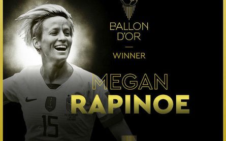 Rapinoe no fue la mejor en 2019 Rapinoe no fue la mejor en 2019
