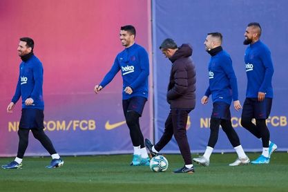 Valverde recupera a Alba y a Semedo Valverde recupera a Alba y a Semedo