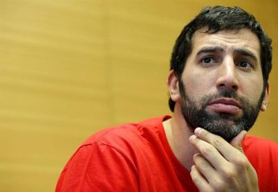El entrenador del Bilbao Basket, Alex Mumbrú. El entrenador del Bilbao Basket, Alex Mumbrú.