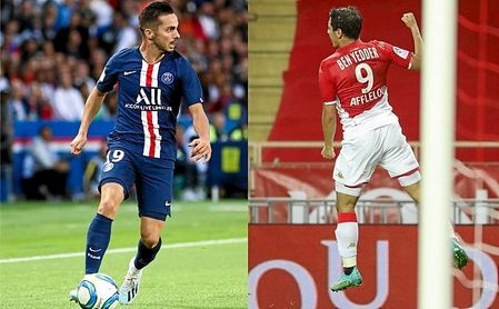 Sarabia y Ben Yeddrer triunfan en el París Saint-Germain y el AS Monaco, respectivamente. Sarabia y Ben Yeddrer triunfan en el París Saint-Germain y el AS Monaco, respectivamente.