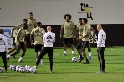 El Real Madrid se ejercita en Yeda El Real Madrid se ejercita en Yeda