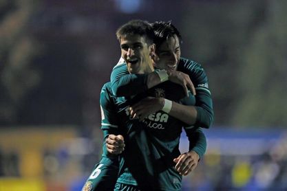 1-2. Gerard Moreno da el pase al Villarreal en el m.117 1-2. Gerard Moreno da el pase al Villarreal en el m.117