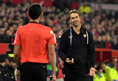 El Sevilla prepara ya la visita al Bernabéu tras su goleada en la Copa El Sevilla prepara ya la visita al Bernabéu tras su goleada en la Copa