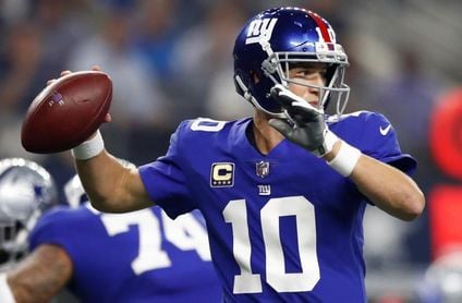 Eli Manning, feliz de retirarse y de hacerlo con los Gigants Eli Manning, feliz de retirarse y de hacerlo con los Gigants