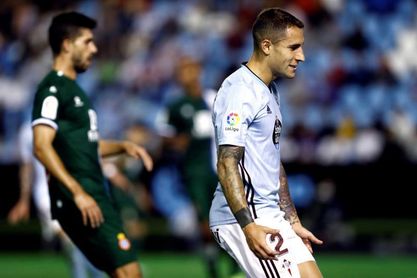 Hugo Mallo, listo para reaparecer ante el Eibar Hugo Mallo, listo para reaparecer ante el Eibar
