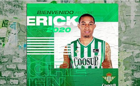 Erick Green refuerza el perímetro del Betis. Erick Green refuerza el perímetro del Betis.