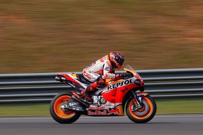 Marc Márquez: "Hoy estoy muy contento porque el hombro está mejor" Marc Márquez: "Hoy estoy muy contento porque el hombro está mejor"