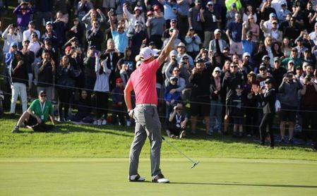 Cabrera y Rahm consiguen entrar en el top 20, con Scott líder final del Genesis Invitational de golf Cabrera y Rahm consiguen entrar en el top 20, con Scott líder final del Genesis Invitational de golf