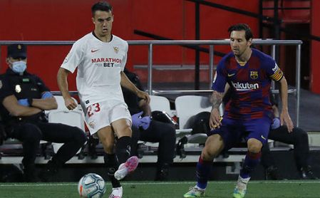 Reguilón pudo darle la victoria al Sevilla: "¡La he tenido al final!" Reguilón pudo darle la victoria al Sevilla: "¡La he tenido al final!"