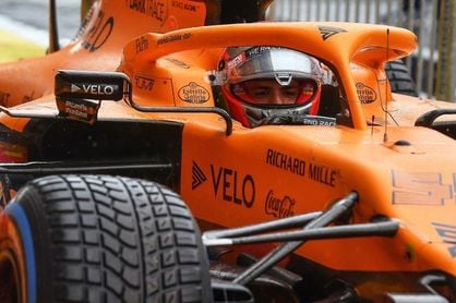 Sainz: "Muy feliz, es mi primer tercer puesto en una calificación de F1" Sainz: "Muy feliz, es mi primer tercer puesto en una calificación de F1"
