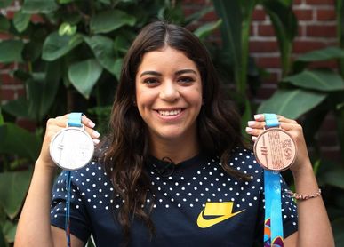 Subcampeona olímpica Orozco dice estar vigente para pelear medallas en Tokio Subcampeona olímpica Orozco dice estar vigente para pelear medallas en Tokio
