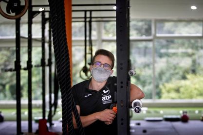El debate de las mascarillas adquiere músculo en el gimnasio El debate de las mascarillas adquiere músculo en el gimnasio