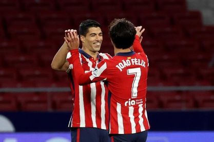 Luis Suárez-Joao Félix, en ataque; Koke, Llorente y Carrasco vuelven al once Luis Suárez-Joao Félix, en ataque; Koke, Llorente y Carrasco vuelven al once