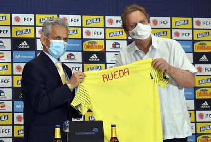 Rueda buscará una selección Colombia de fútbol "cohesionada" y espera cumplir las expectativas Rueda buscará una selección Colombia de fútbol "cohesionada" y espera cumplir las expectativas