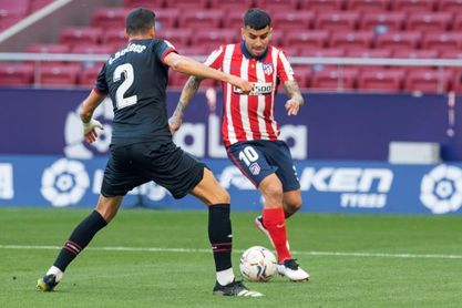 Correa: "Estaba mal por las ocasiones falladas, así que me voy contento" Correa: "Estaba mal por las ocasiones falladas, así que me voy contento"