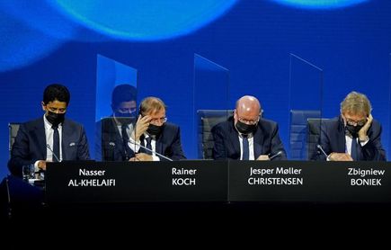 Al-Khelaïfi: Todo torneo sin apoyo de la UEFA esconde intereses personales Al-Khelaïfi: Todo torneo sin apoyo de la UEFA esconde intereses personales