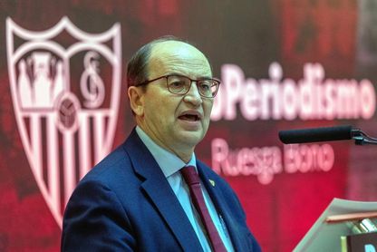 José Castro: "Al Sevilla le gusta ganarse su estatus en el terreno de juego" José Castro: "Al Sevilla le gusta ganarse su estatus en el terreno de juego"