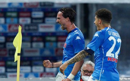 Fabián lanza al Nápoles hacia el segundo puesto Fabián lanza al Nápoles hacia el segundo puesto