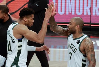 111-115. Antetokounmpo y los Bucks eliminan a los Nets 111-115. Antetokounmpo y los Bucks eliminan a los Nets