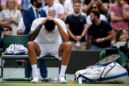 Kyrgios se retira de Wimbledon por lesión Kyrgios se retira de Wimbledon por lesión