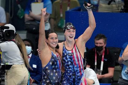 Ledecky suma su primer oro en los Juegos de Tokio Ledecky suma su primer oro en los Juegos de Tokio
