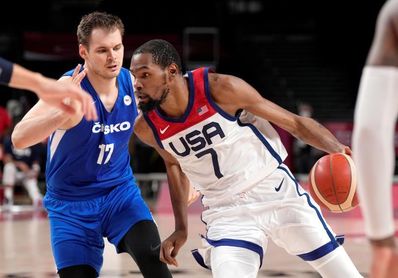 119-84. Un Durant de récord impulsa a EEUU para ser la mejor segunda 119-84. Un Durant de récord impulsa a EEUU para ser la mejor segunda