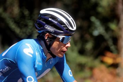 Miguel Ángel López abandona la Vuelta tras dejarse el podio en la etapa Miguel Ángel López abandona la Vuelta tras dejarse el podio en la etapa